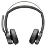 HP Poly Voyager Focus 2 USB-C-C con Base de Carga y Adaptador USB-C/A